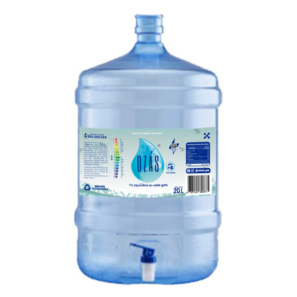 Bidón policarbonato 20 L con caño
